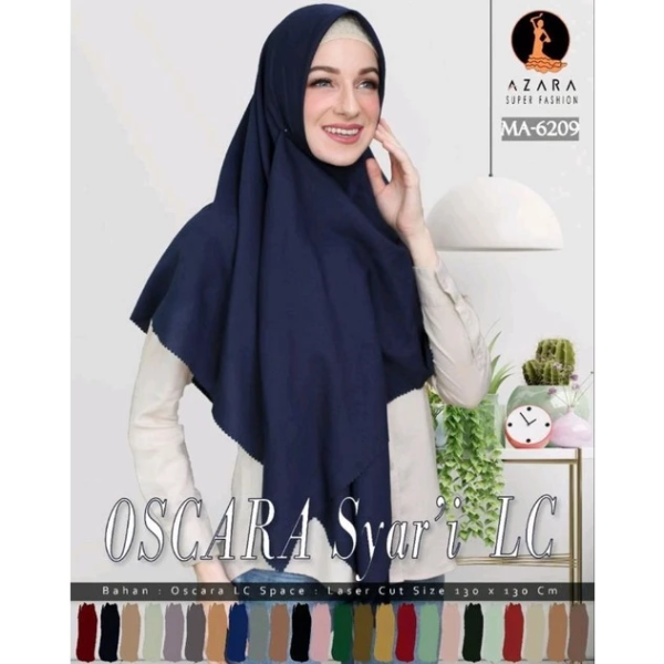 SEGI EMPAT OSCARA SYAR'I WARNA BIRU